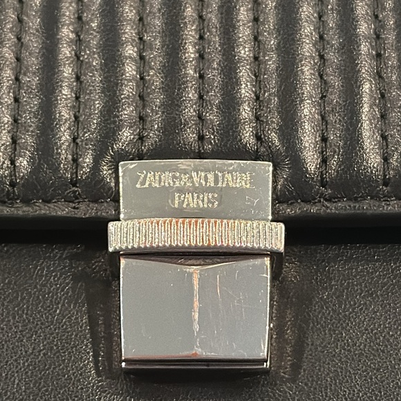 Zadig & Voltaire Optimiste Black Bag - Picture 5 of 17